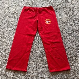 NFL Team Apparel Red Women's Sweatpants
